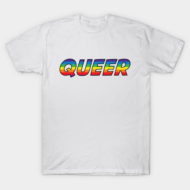 Queer T-Shirt by makarxart